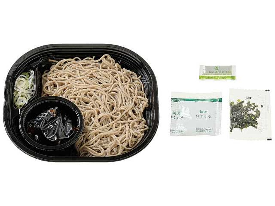 「一本釣り鰹だし香る 石臼挽そば粉のざるそば」