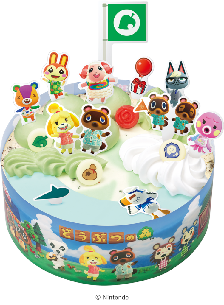 「どうぶつの森 アイスクリームケーキ」