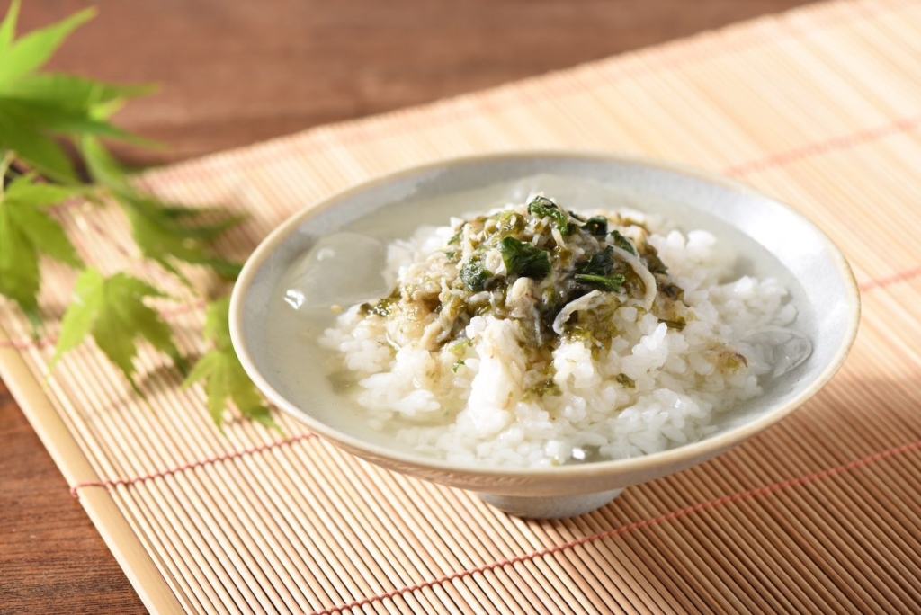 「冷やしだし茶漬け しらすと鯛だし」(イメージ)