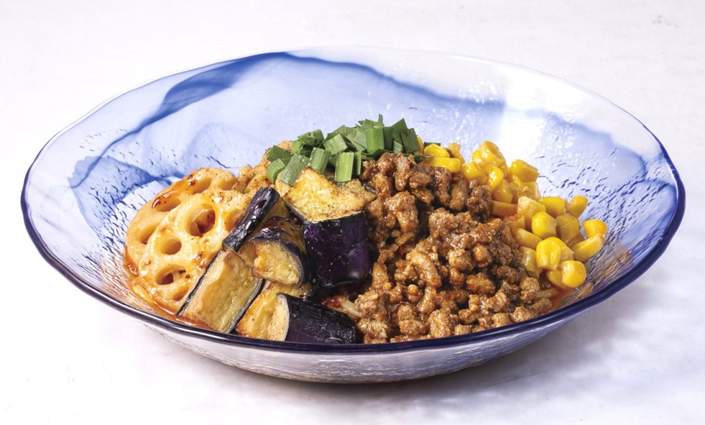 ゴロっと野菜のシビ辛仕立て!「冷やし麻辣担々麺」