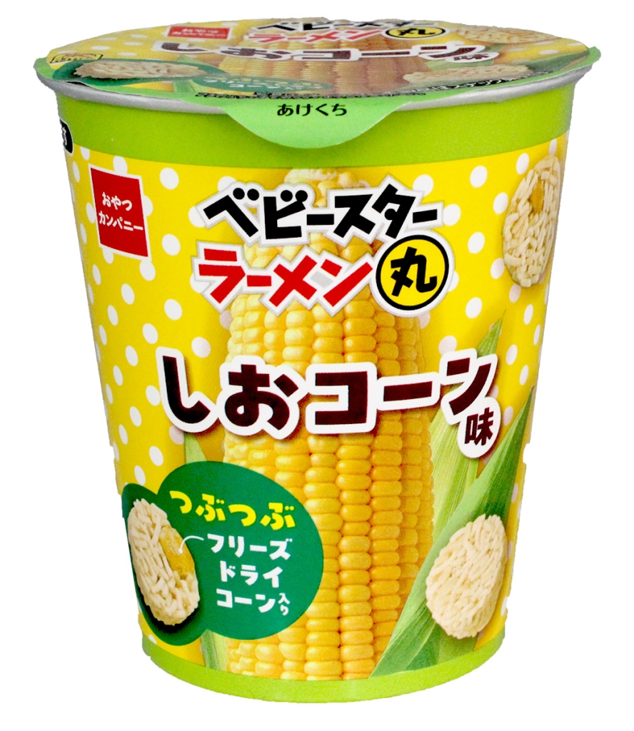 「ベビースターラーメン丸(しおコーン味)」