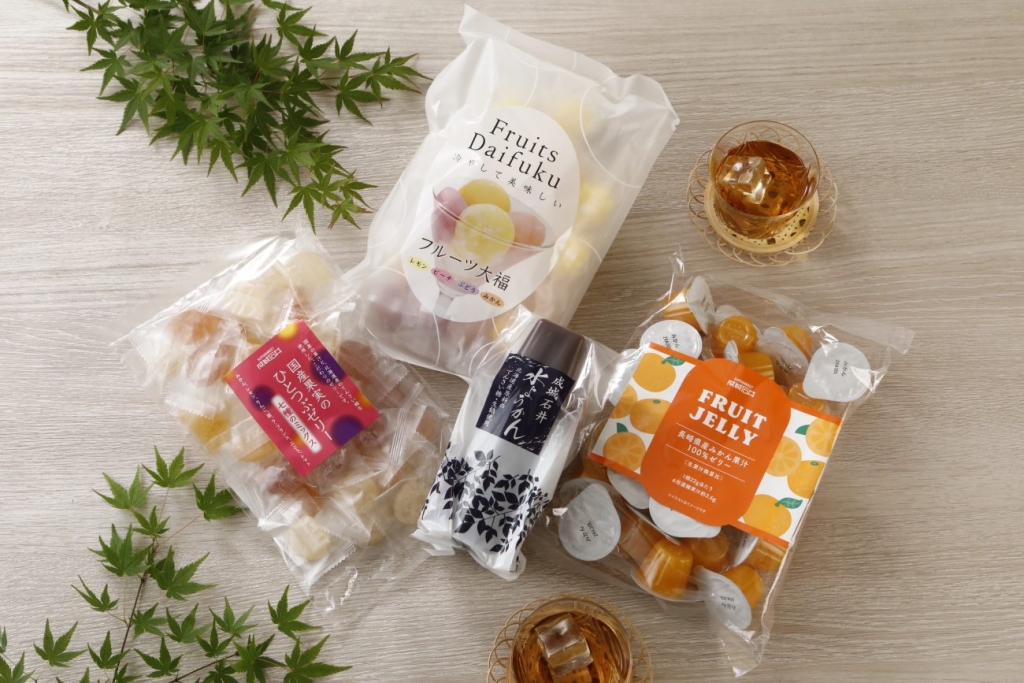 「お菓子部門の夏のおすすめ!冷やしておいしいスイーツセット」
