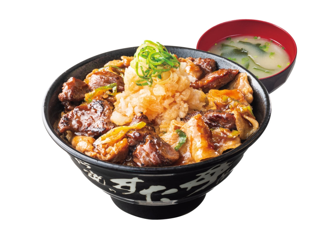 期間限定「おろしポン酢すたみな焼肉コンボ丼」