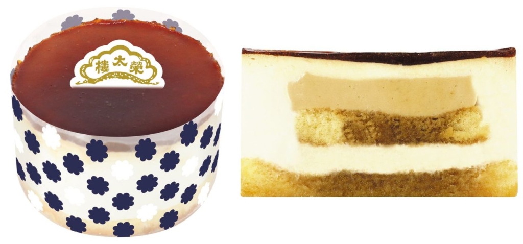 日本橋榮太樓の黒みつ使用 ミルキーティラミスケーキ