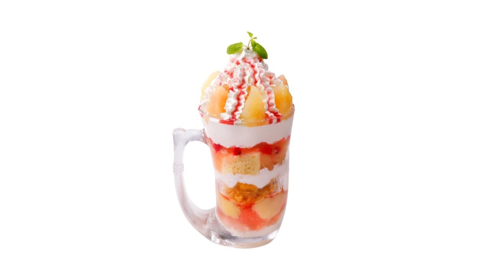 ジョッキパフェ(ピーチ) 税込1,780円