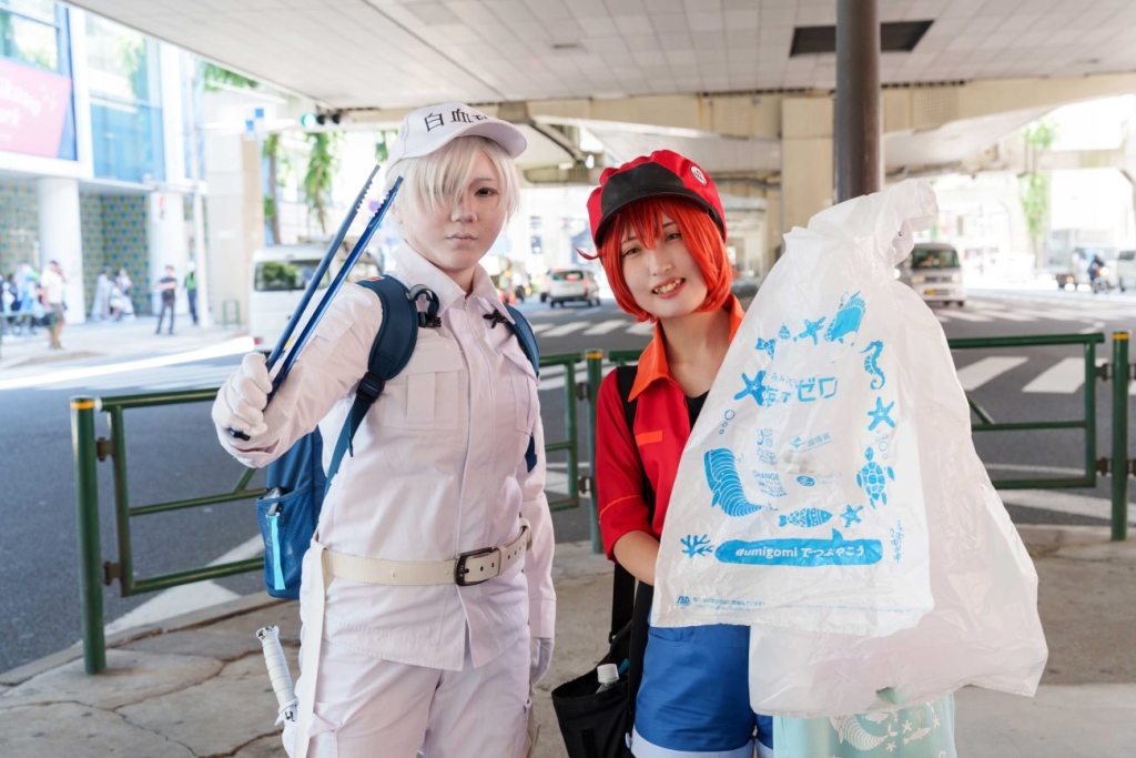 「海ごみゼロウィーク2026」のキックオフイベント「コスプレde海ごみゼロ大作戦2026 at 池袋」の様子