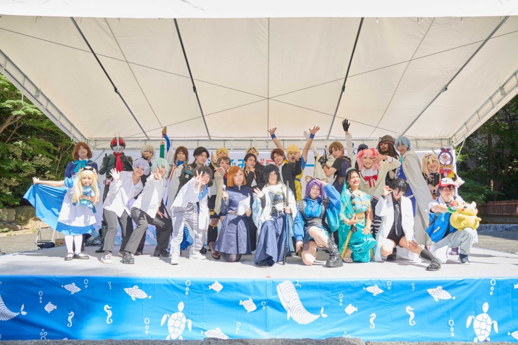 「コスプレde海ごみゼロ大作戦2026 at 池袋」にはコスプレイヤーが多数参加した