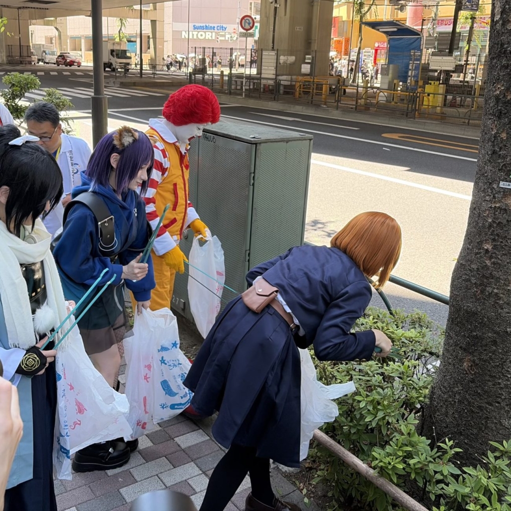 「海ごみゼロウィーク2026」のキックオフイベント「コスプレde海ごみゼロ大作戦2026 at 池袋」の様子