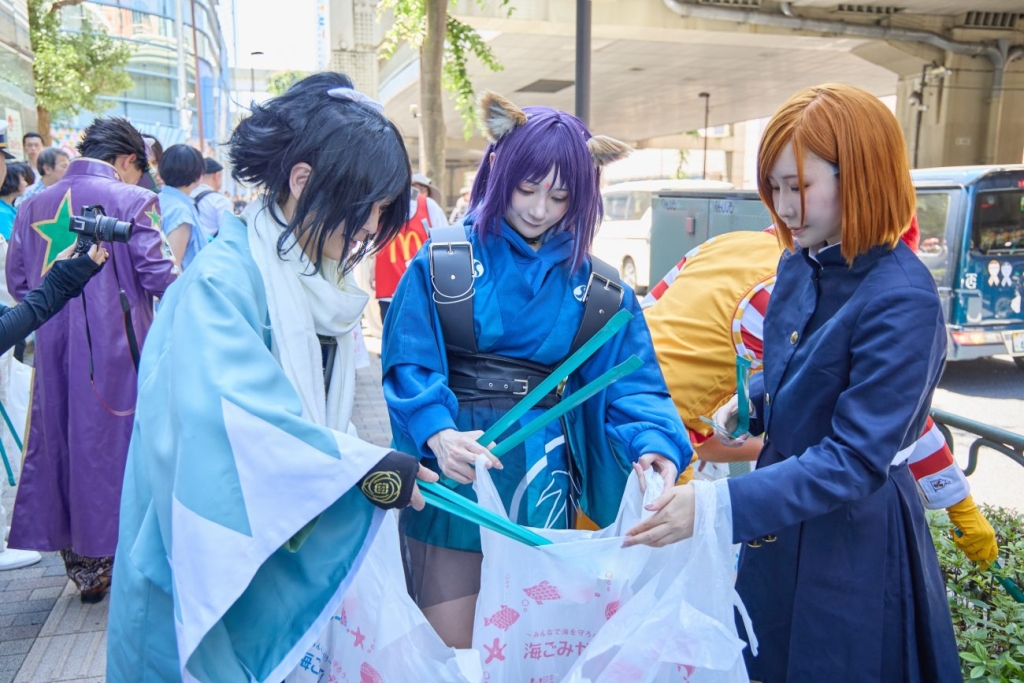 「海ごみゼロウィーク2026」のキックオフイベント「コスプレde海ごみゼロ大作戦2026 at 池袋」の様子