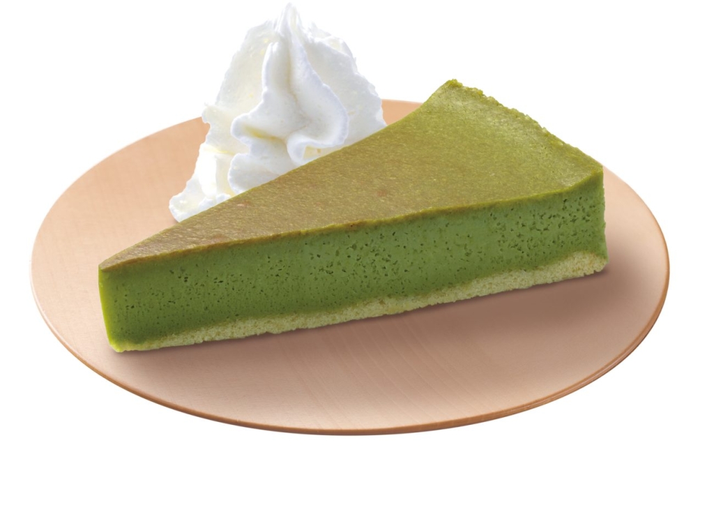 濃厚抹茶のベイクドチーズケーキ 270円(税込297円)