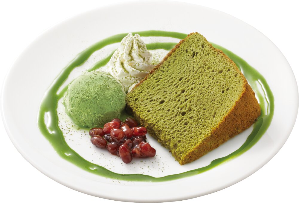 宇治抹茶のシフォンケーキ 599円(税込658円)