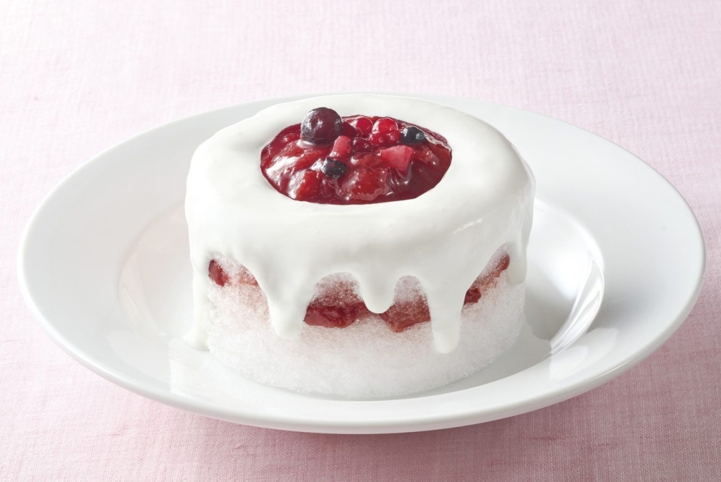 ミニ苺みるくのショートケーキ氷
