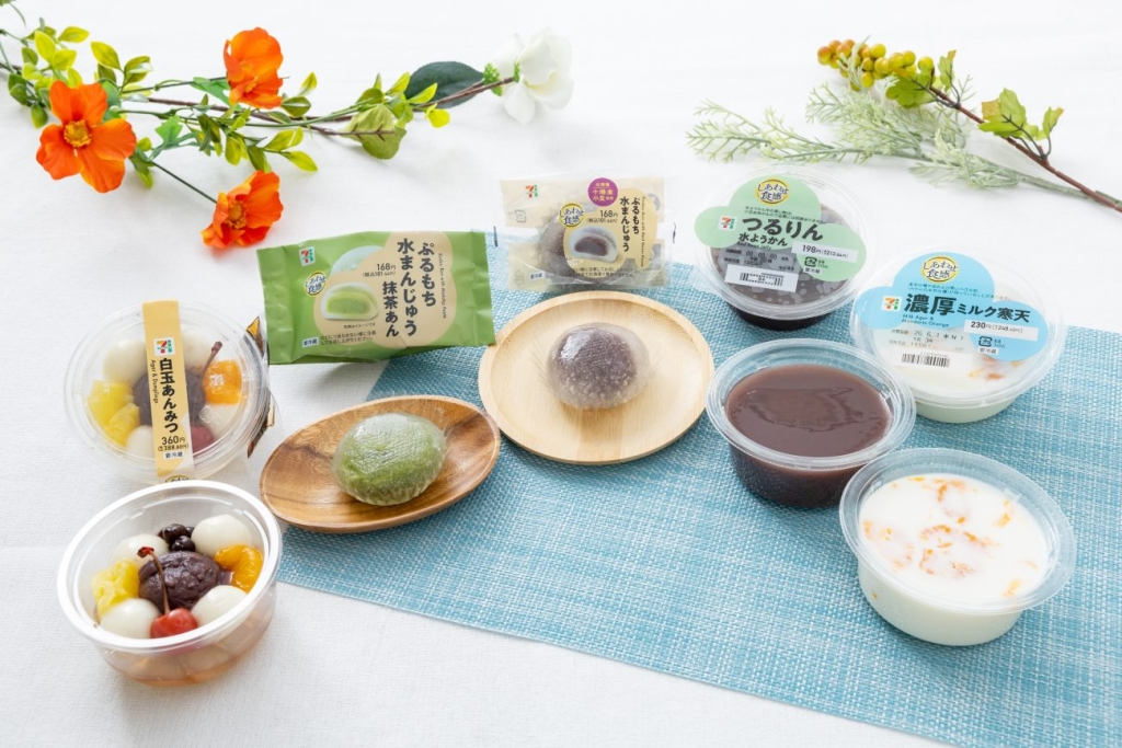 食感にこだわった全5品の和菓子