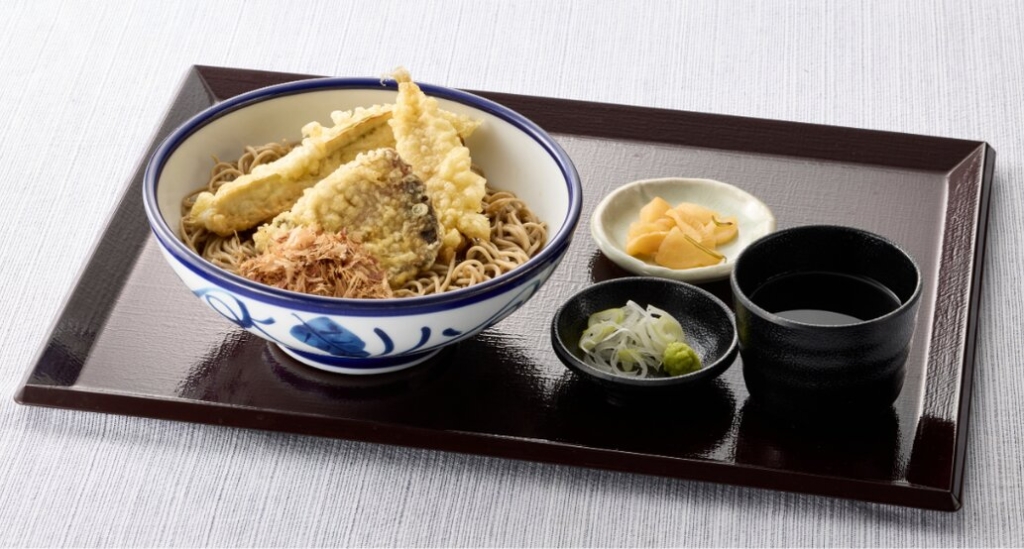 鰹の冷やしそば 960円