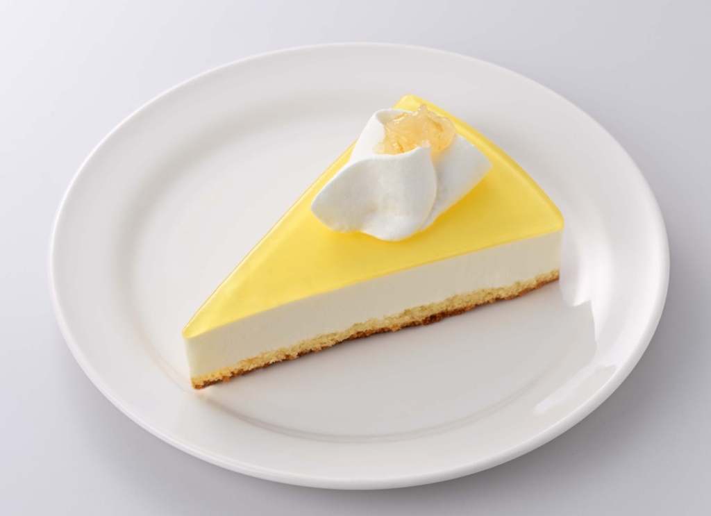 「レモンレアチーズケーキ」