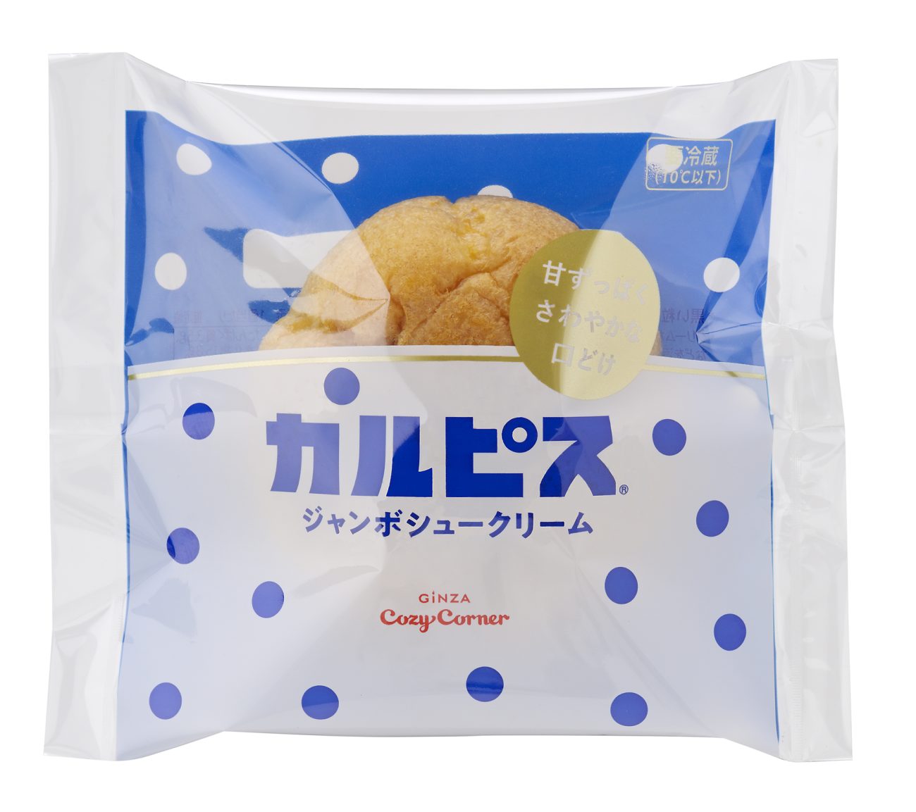 ジャンボシュークリーム カルピス パッケージ
