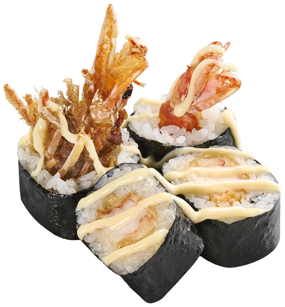 特大えび天巻 特製マヨソースがけ 税込450円～