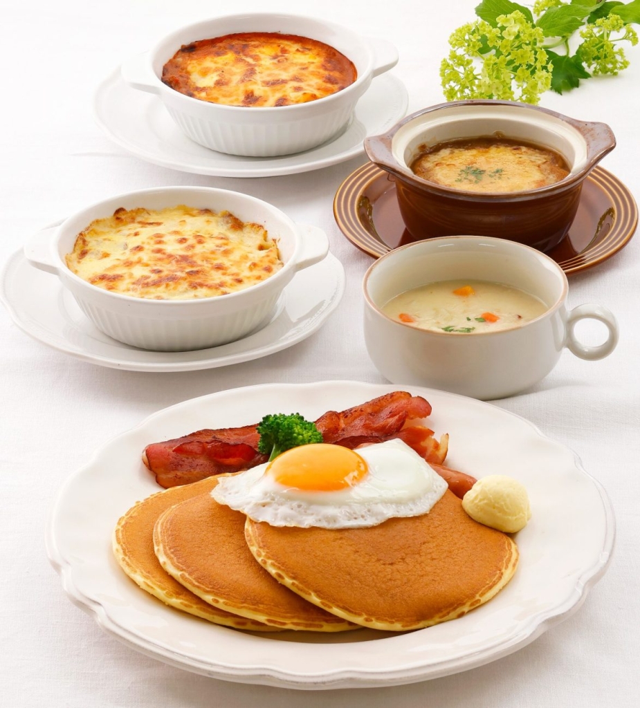 ロイヤルホストのブランチセット