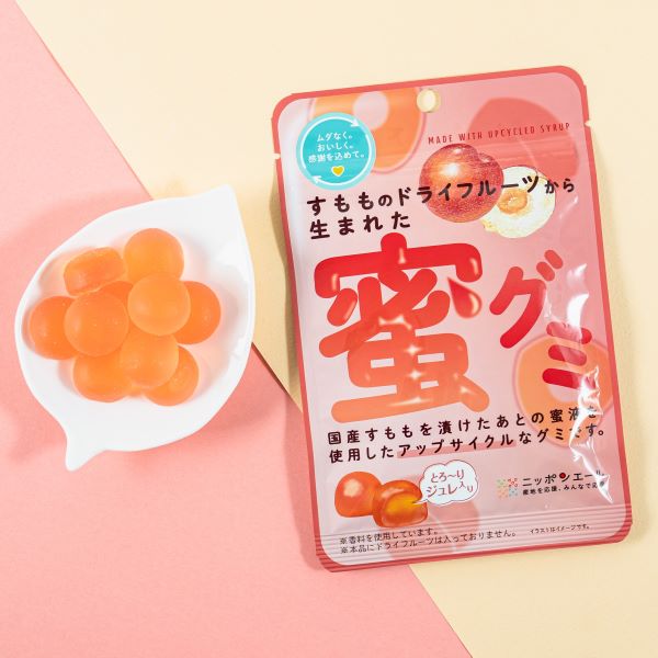 すもものドライフルーツから生まれた蜜グミ
