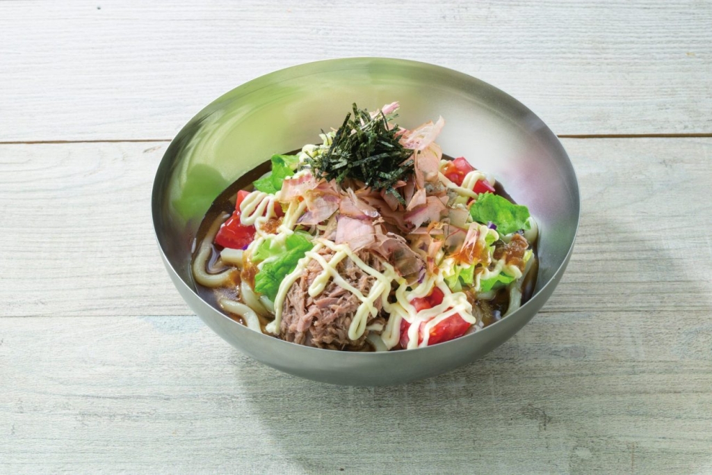 「初代和風さらだうどん」
