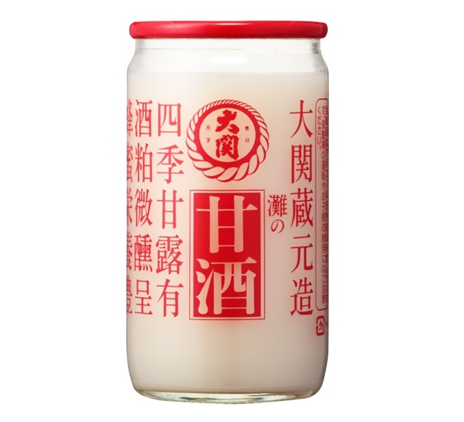 製造終了となる「大関 甘酒190G瓶詰」