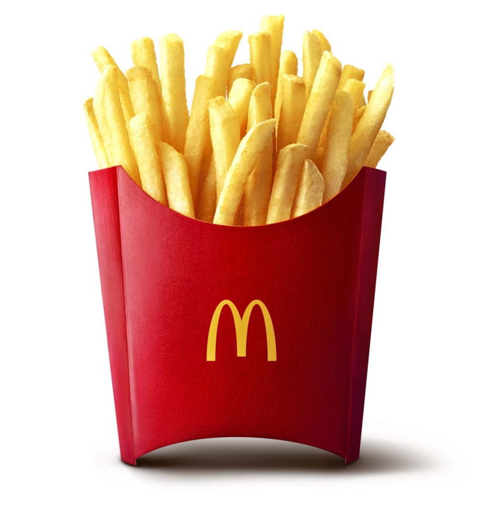 「マックフライポテト」のMサイズ