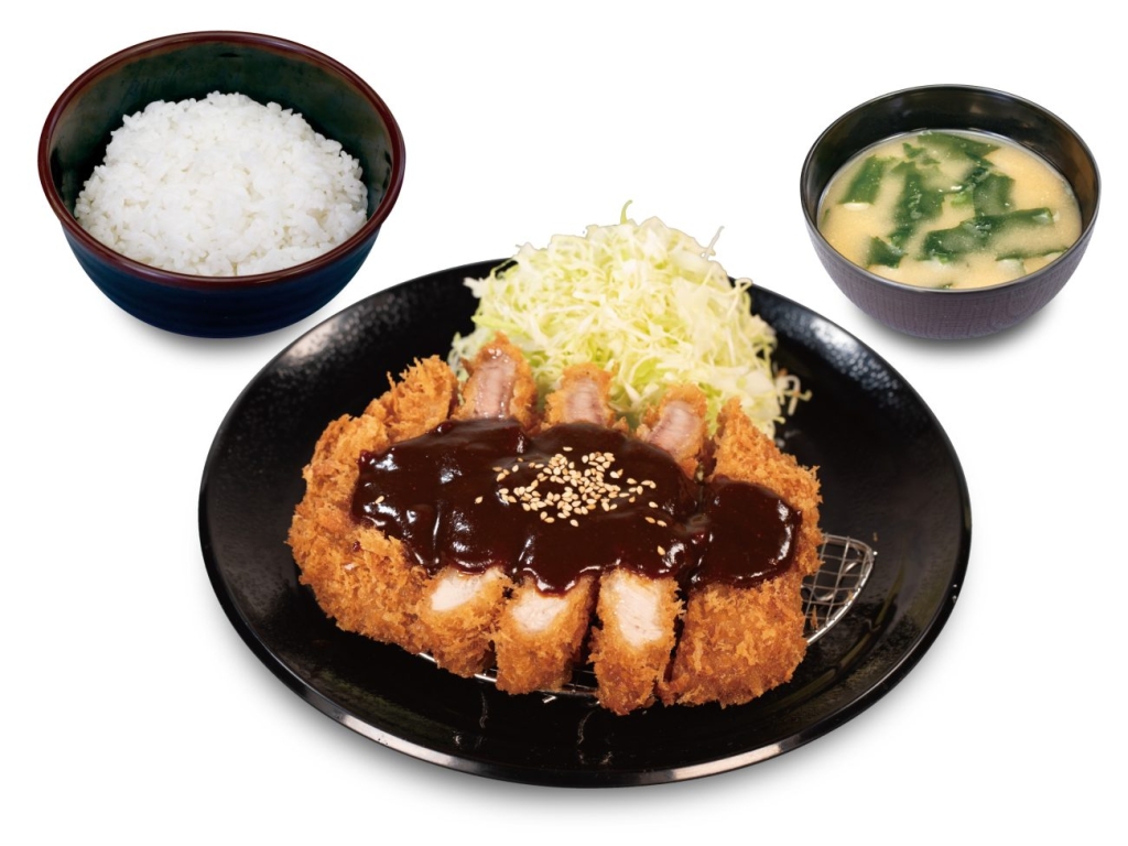 超厚切りリブ味噌ロースかつ定食