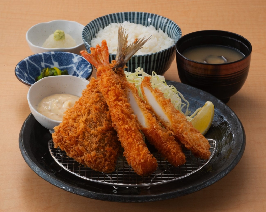 あじと海鮮フライ定食