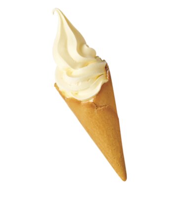 クラウンバニラ ソフトクリーム 単品320円