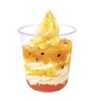クラウンバニラ マンゴーパッション&ピーチパフェ 530円