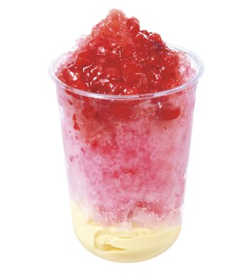 【店舗限定】サンセット·クラウンバニラ ストロベリー 500円