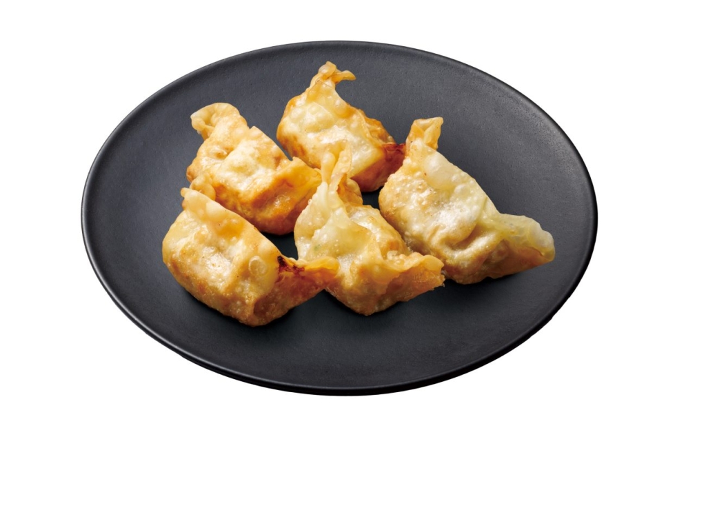 「九州産黒豚のひとくち餃子」220円(税込242円)