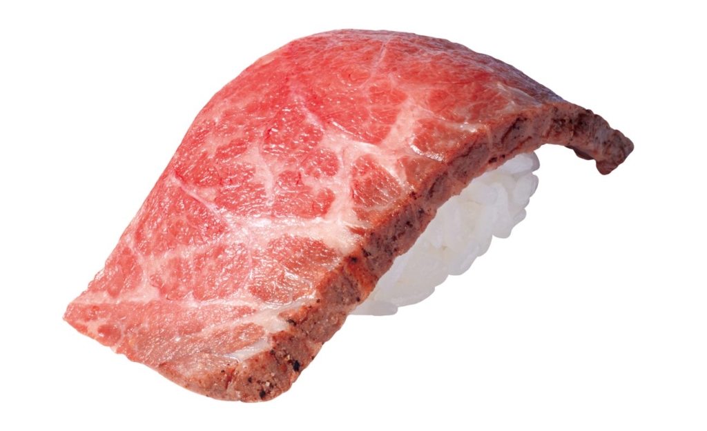 「佐賀牛握り」290円(税込319円)