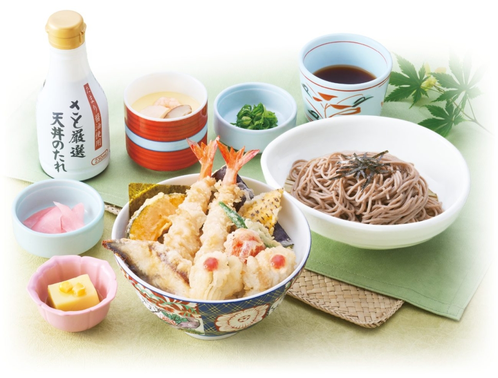 鰻と鱧の海鮮天丼御膳