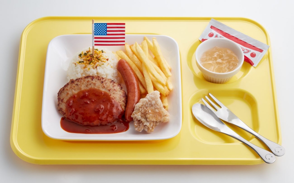 キッズハンバーグプレート