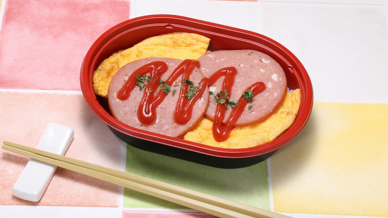 だけ弁当 ハムエッグ(税込:322円)