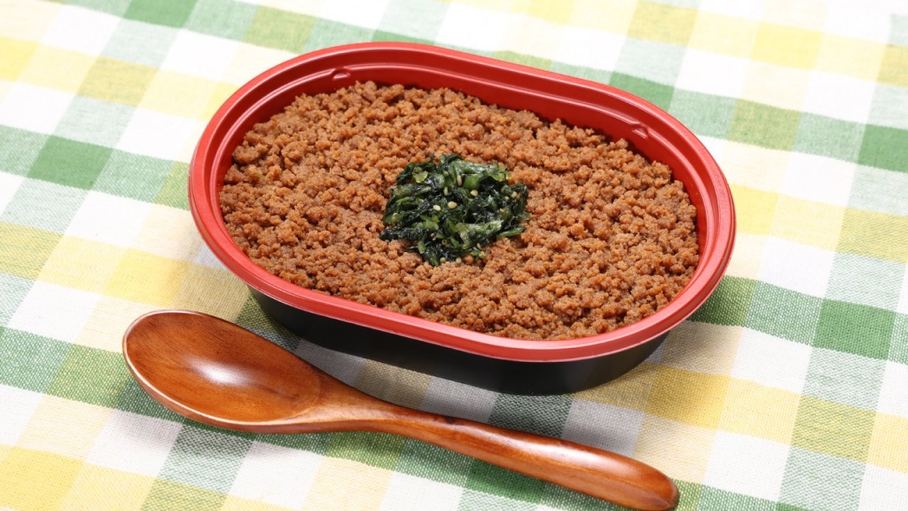 だけ弁当 鶏そぼろ(税込:322円)