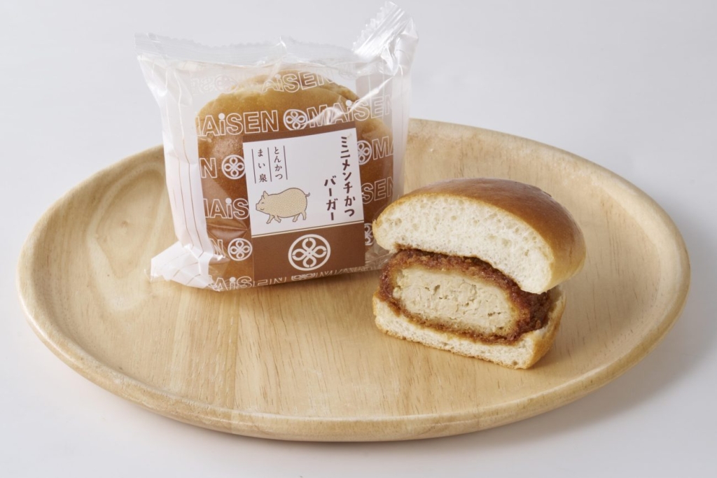 「ミニメンチかつバーガー」税込195円