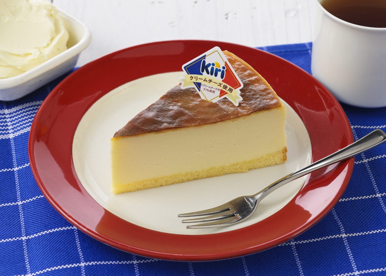 なめらかバスクチーズ(キリ クリームチーズ使用) (税込496円)