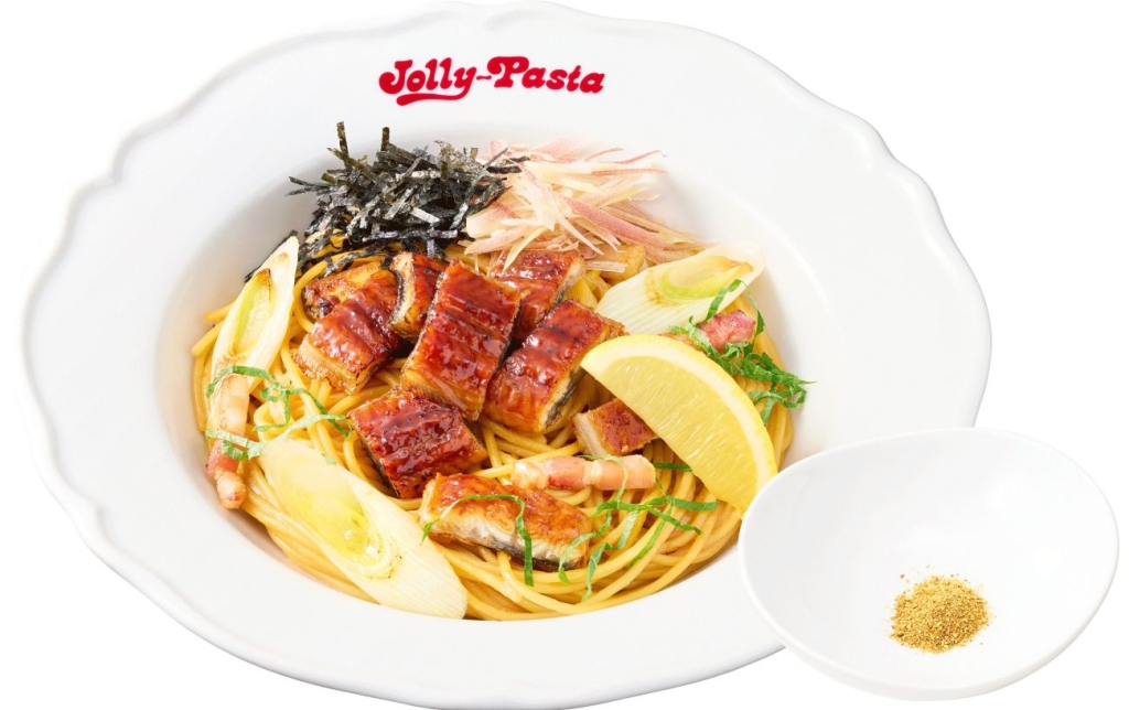 炙りうなぎの和風パスタ(税込1,419円)