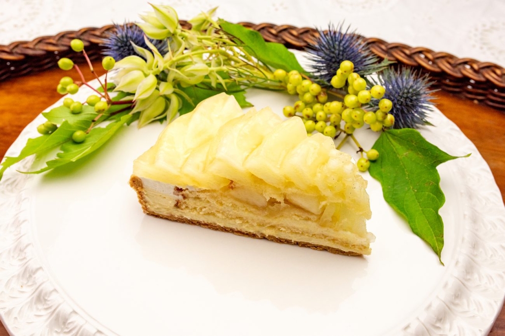 「島根県産 “ゴールデンパール”メロンのタルト」piece 3,030円