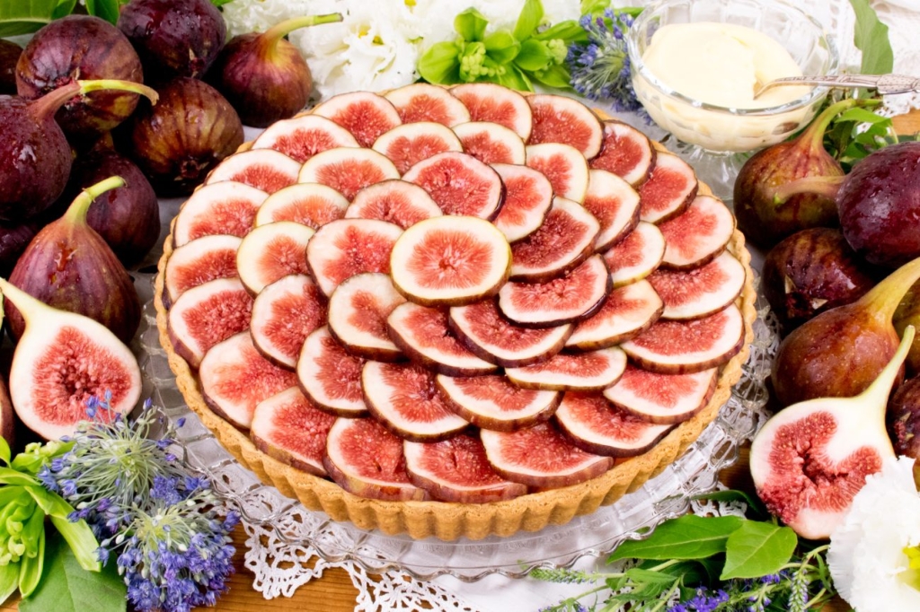 「イチジクのタルト」whole (25cm) 11,900円