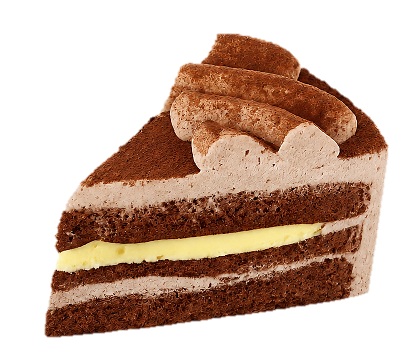 夏に食べたいチョコ生ケーキ