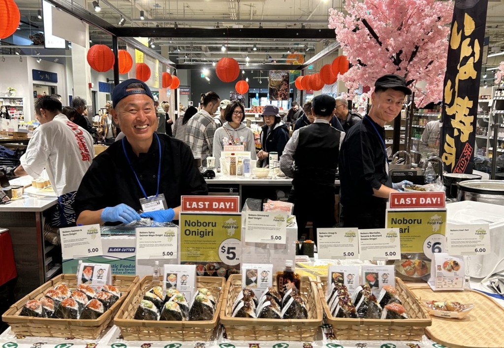海外の展示会に出店して毎日完売　日本のおにぎりのおいしさ、伝える