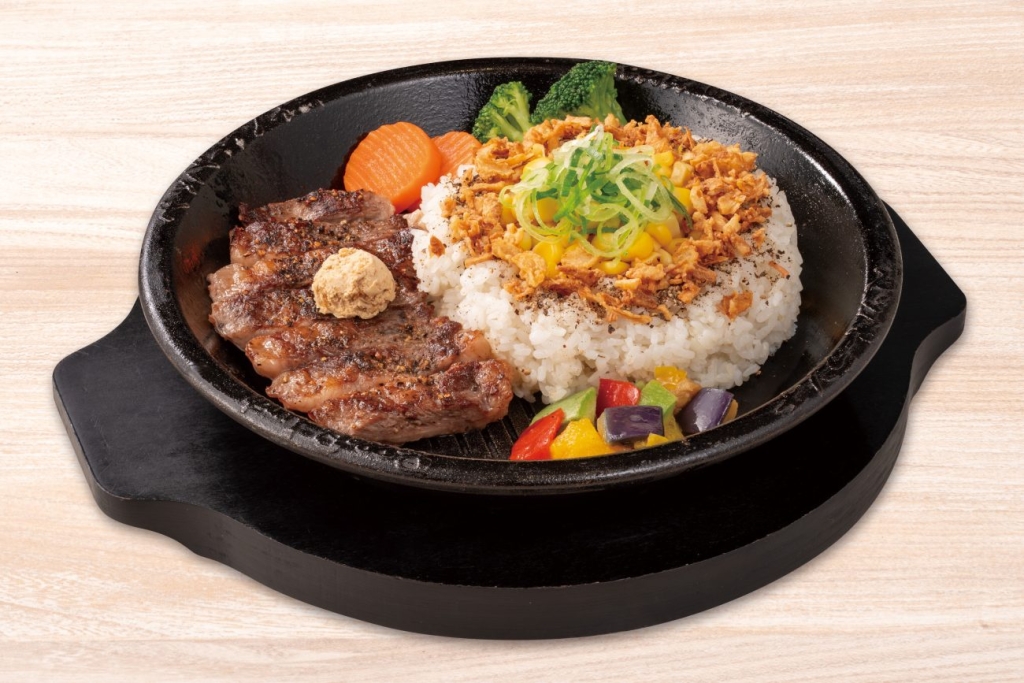 カルビステーキ＆Spicyカレー焼飯