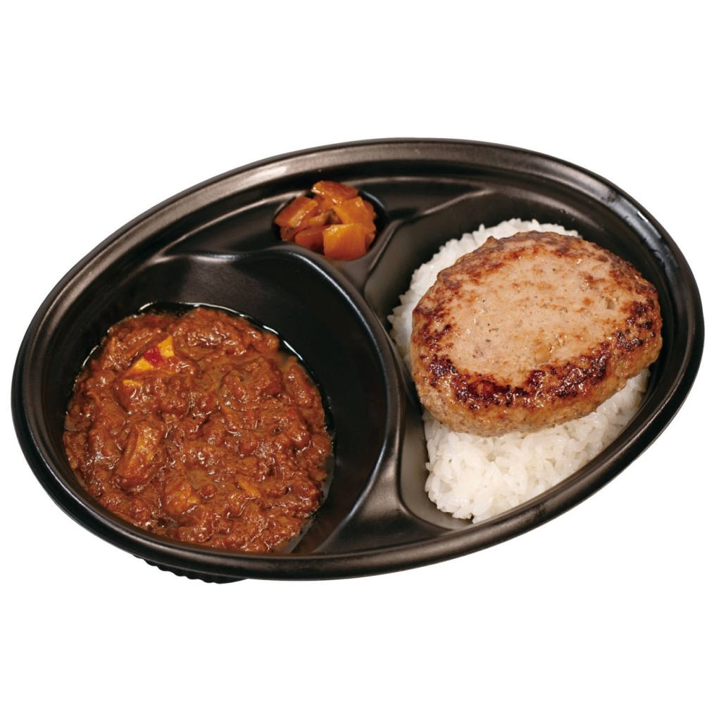 創業ビーフRichカレー×黒毛和牛ハンバーグ
