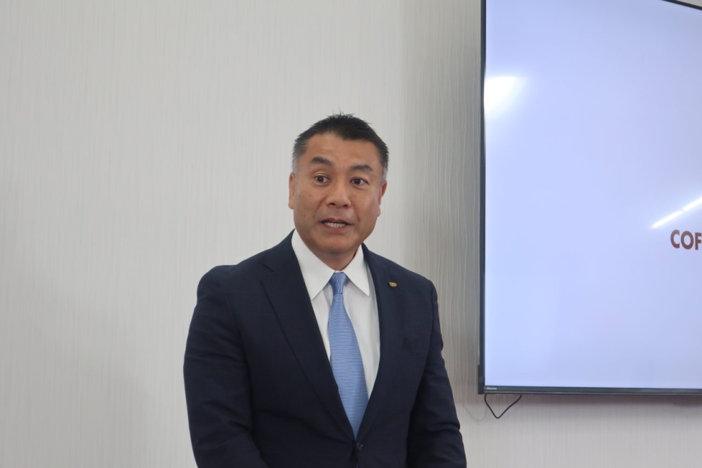 UCCジャパンの上島昌佐郎社長