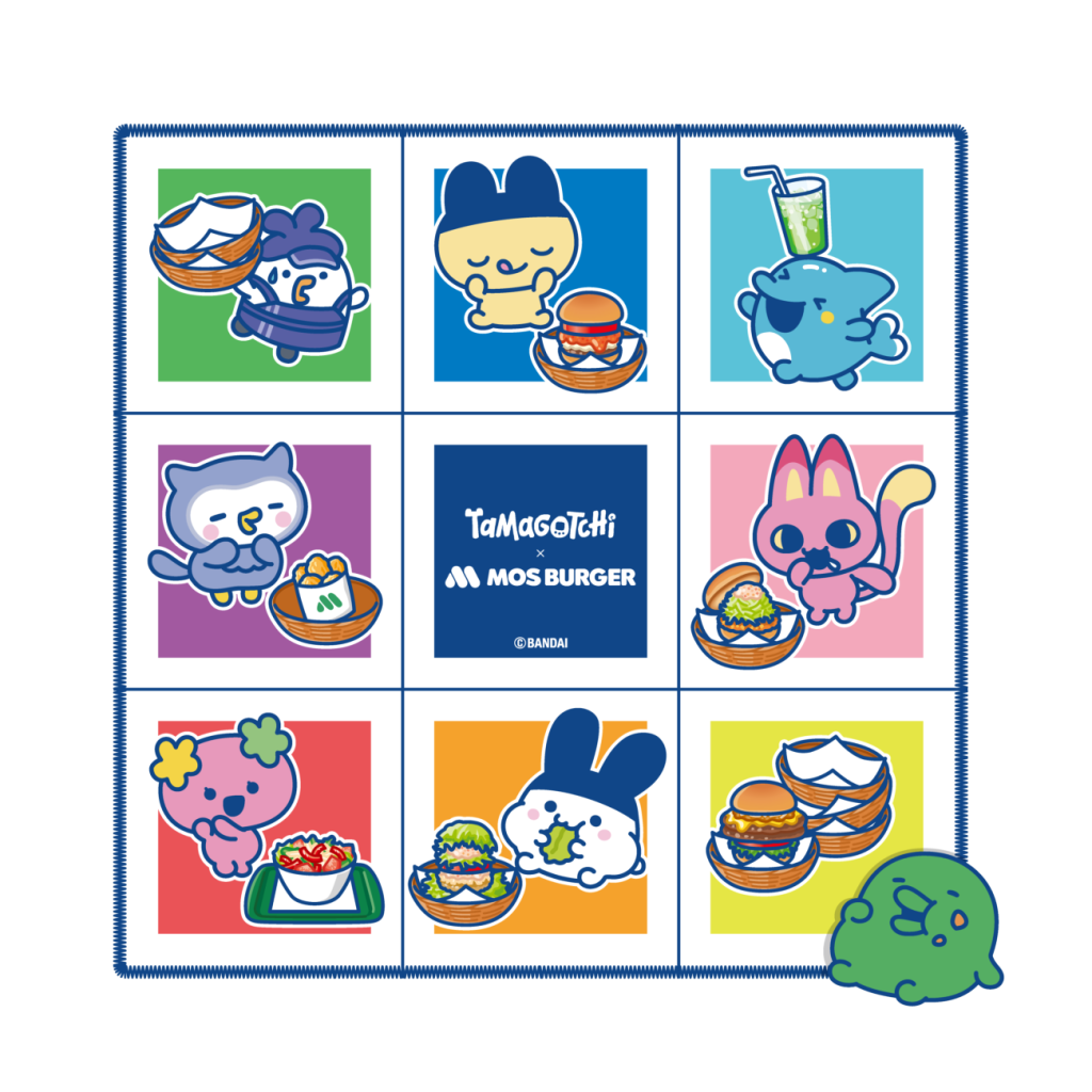 「くちぱっちのひょっこりワッペンタオル」