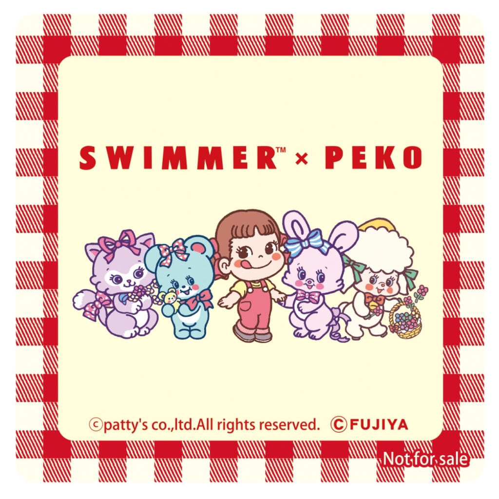 「SWIMMER×PEKOオリジナルコースター」イメージ