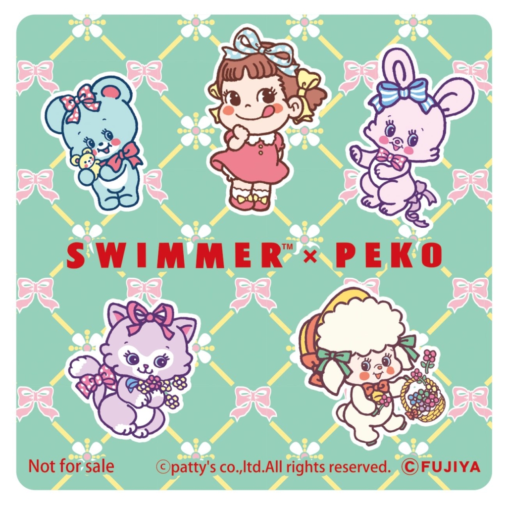 「SWIMMER×PEKOオリジナルコースター」イメージ